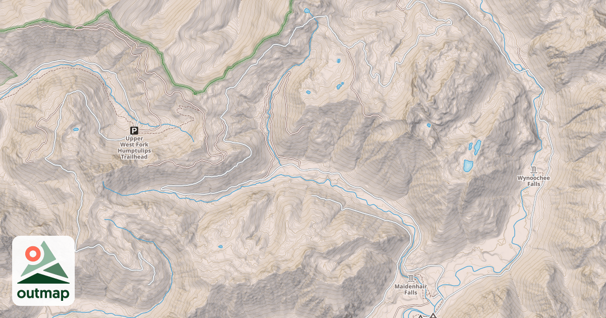 Map of WYNOOCHEE LOOP