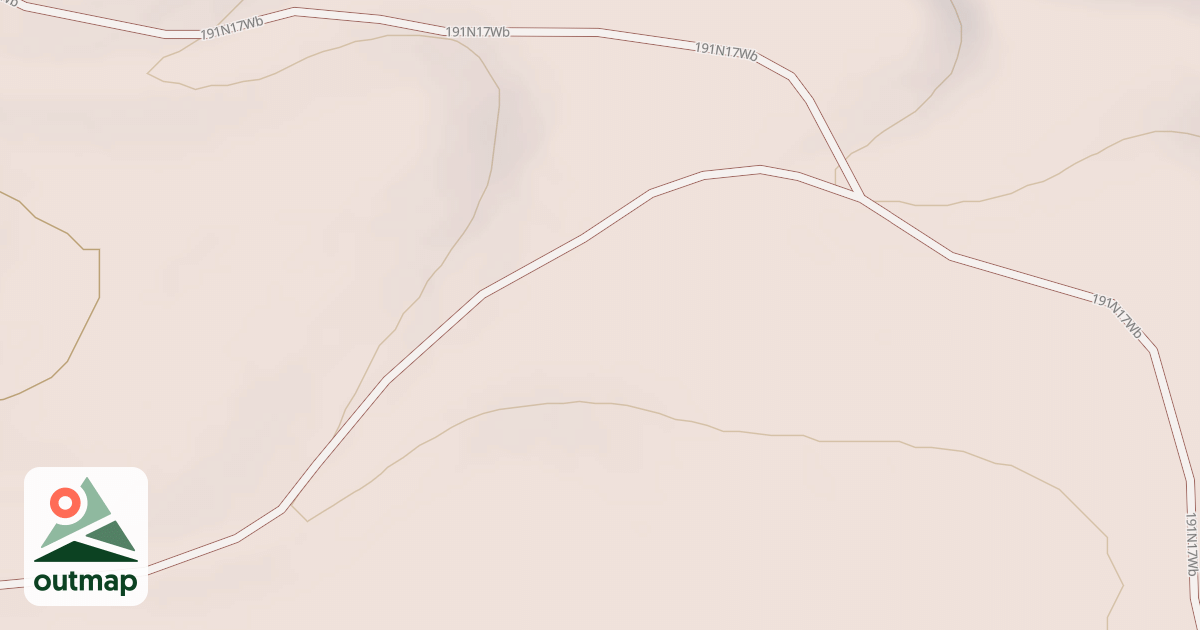 Map of ROBERTS CR CAMPING SPUR
