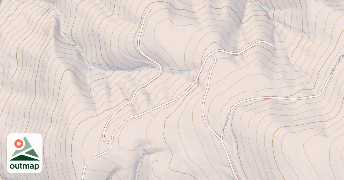 Map of BANNER MINE SPUR