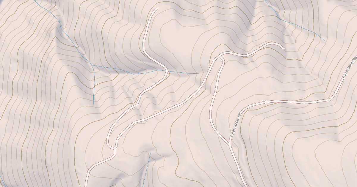 Map preview of BANNER MINE SPUR