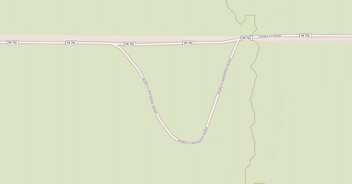 Map preview of ROAD H WINDMILL