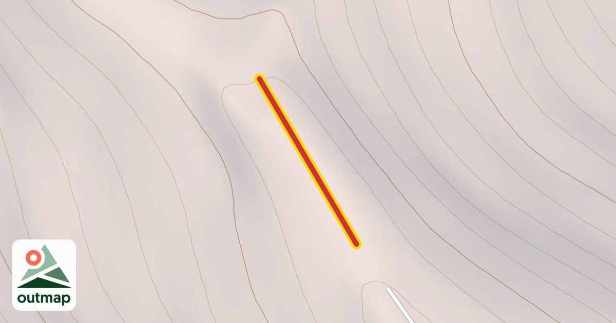 Map of Rope Tow