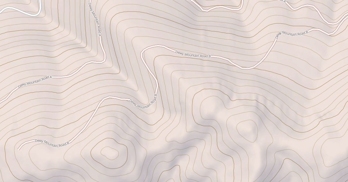 Map preview of DEWEY MOUNTAIN B