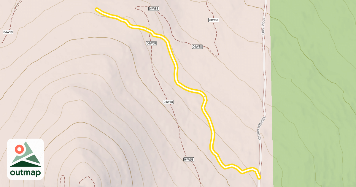 Map of Ernie's Stairway to Heaven