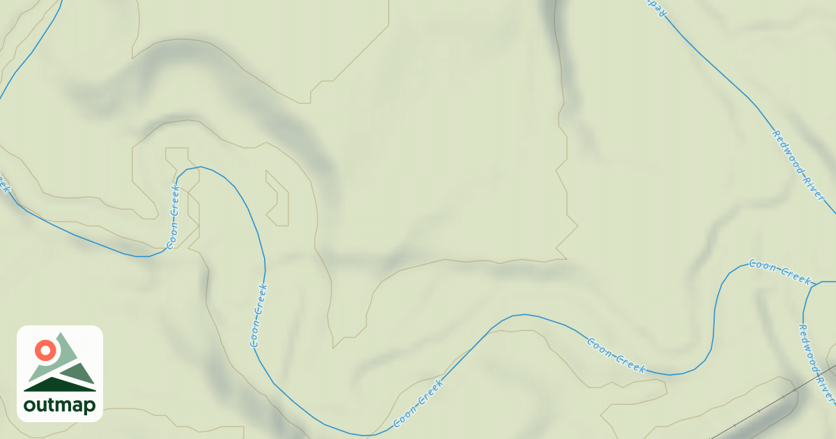 Map of Shady Oaks Native Prairie Adventure Trails