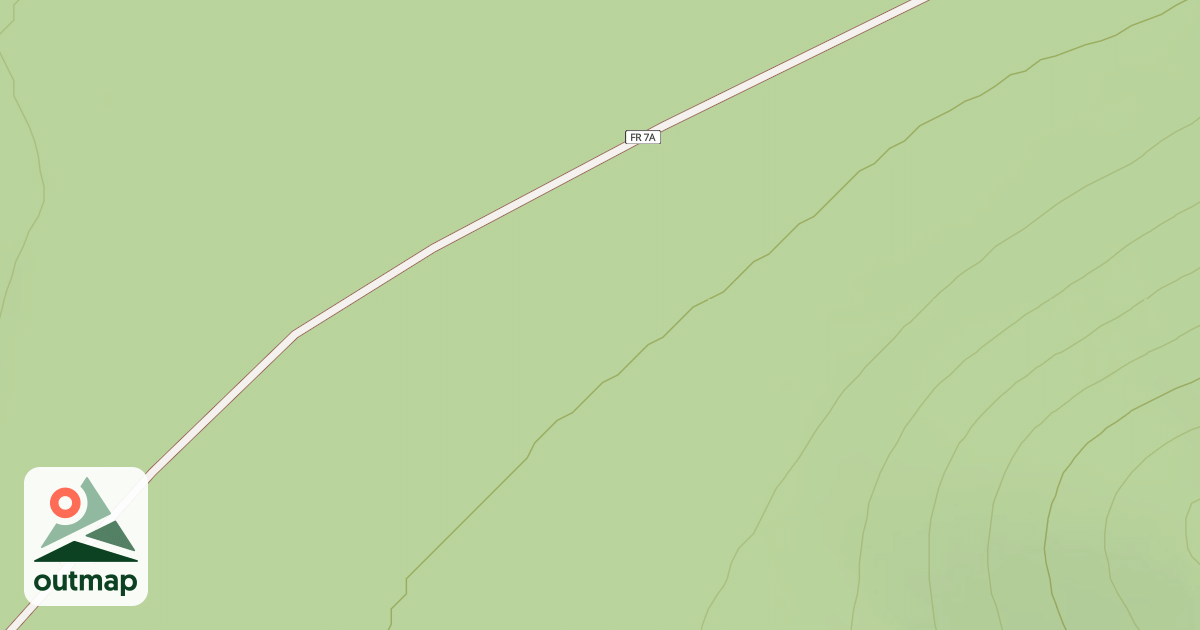 Map of USFS National Forest System Roads {97D1DDE1-3D7A-433D-8A16-C98440859BCC}
