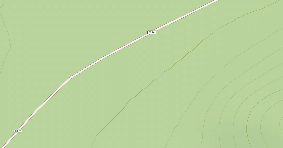 Map preview of USFS National Forest System Roads {97D1DDE1-3D7A-433D-8A16-C98440859BCC}