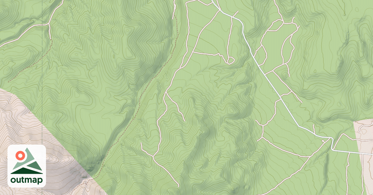 Map of LONG SPUR ROAD