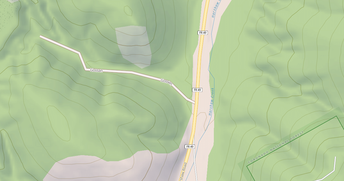 Map preview of GOSSAN