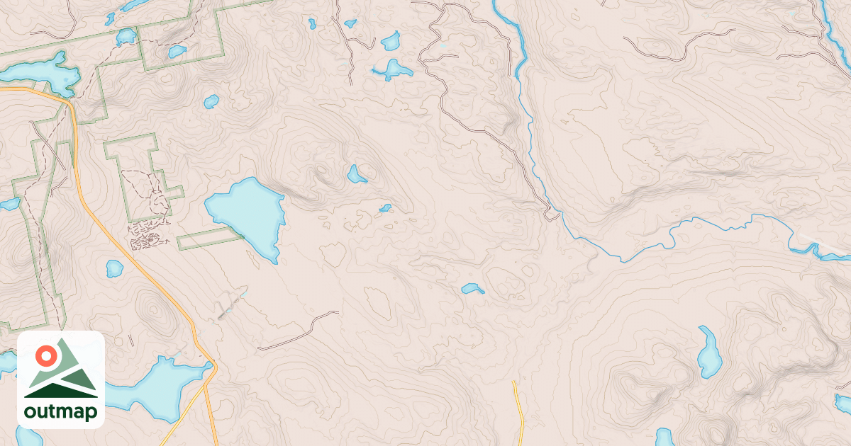 Map of Elliotsville Rd