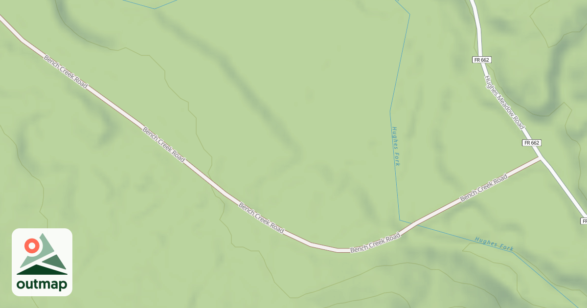Map of BENCH CREEK