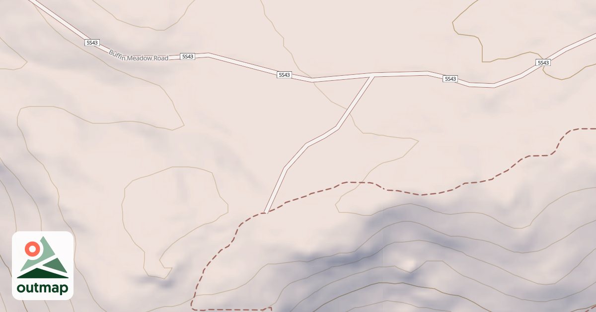 Map of BUFFIN MDW ROAD T7