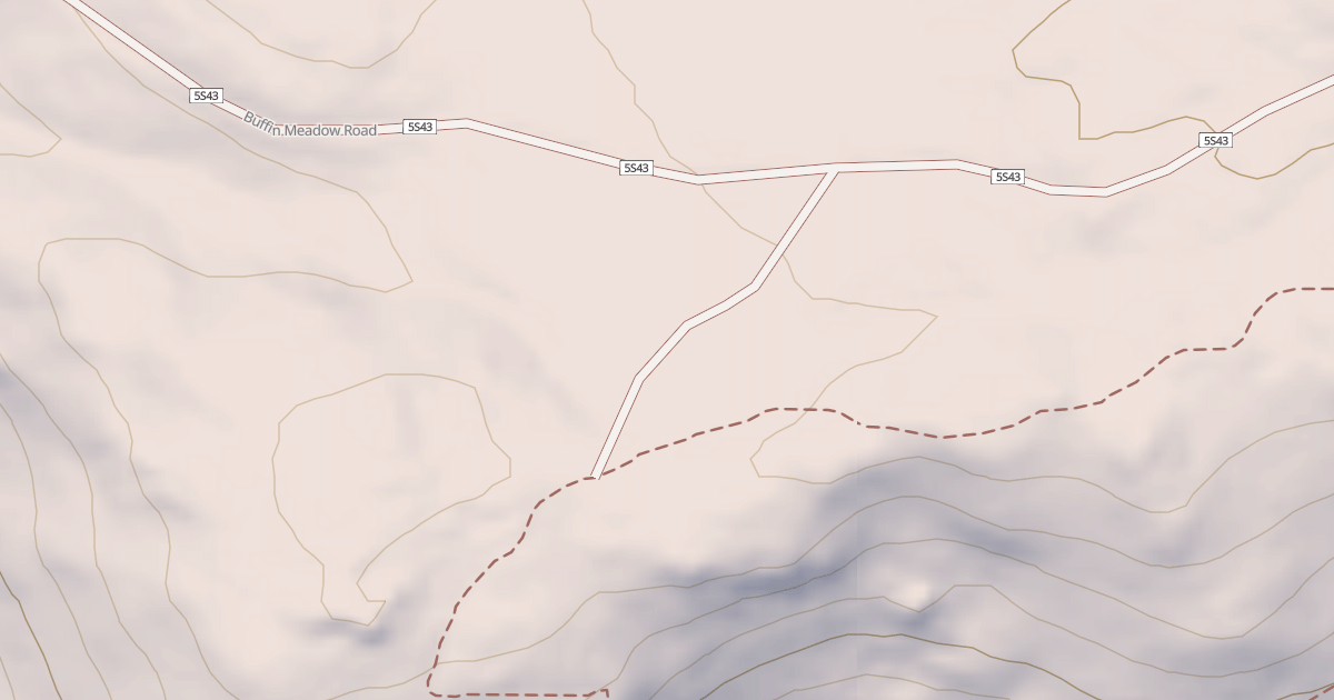 Map preview of BUFFIN MDW ROAD T7