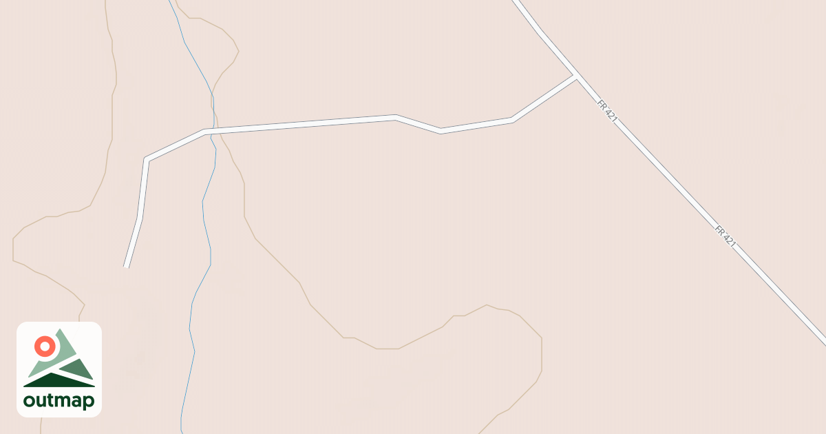 Map of USFS Motor Vehicle Use Map Roads {C49A926B-6791-4087-A484-A5942A19BF7F}