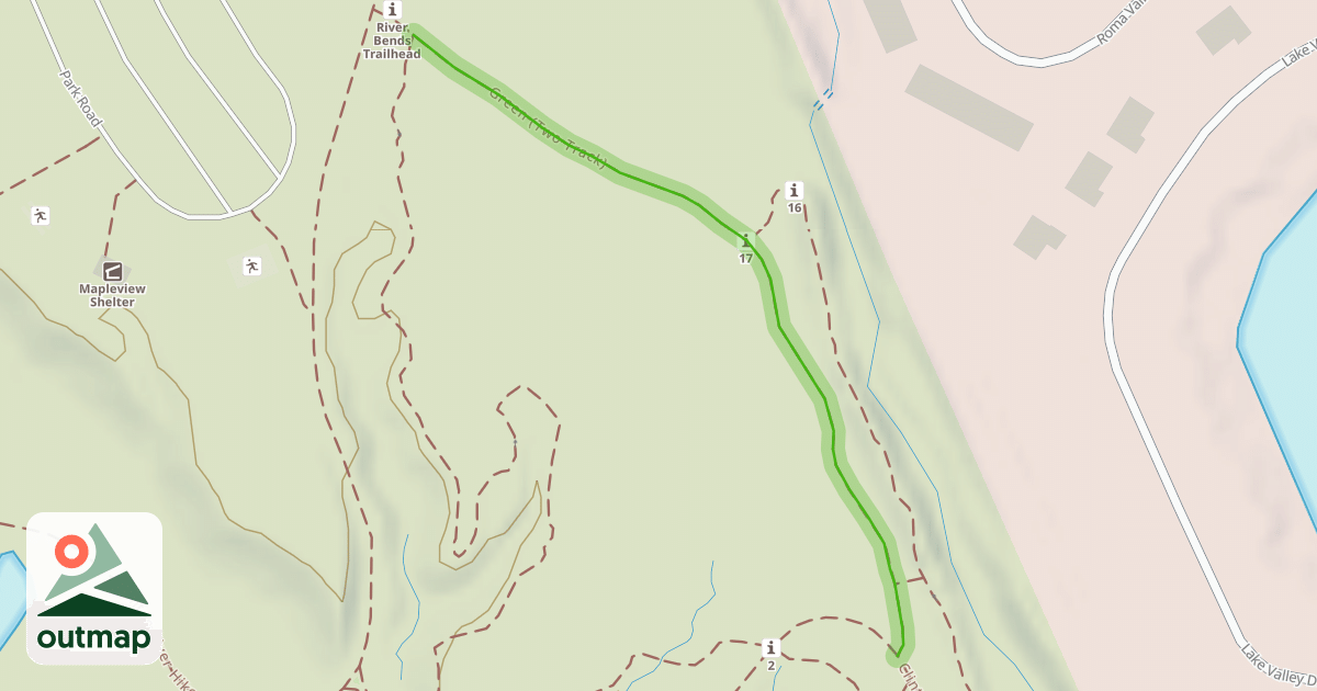 Map of Green (Two Track)