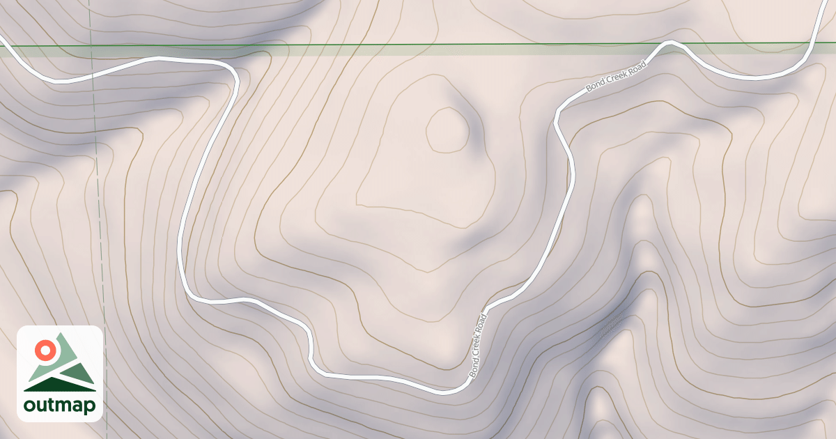 Map of BOND CREEK