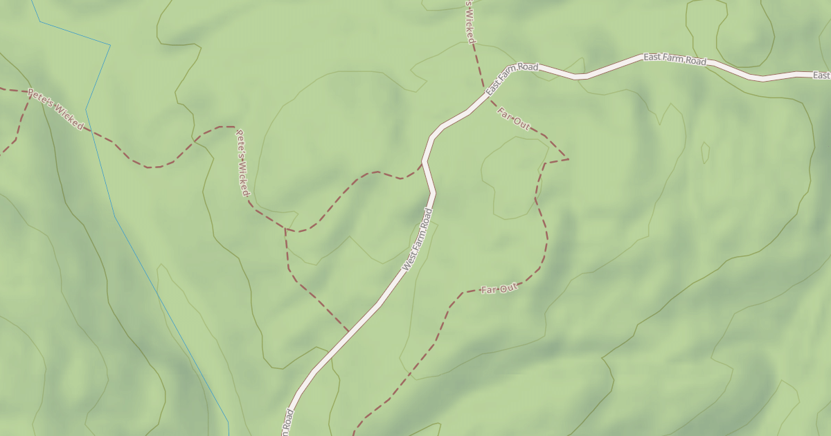 Map preview of Pete's Wicked Trail
