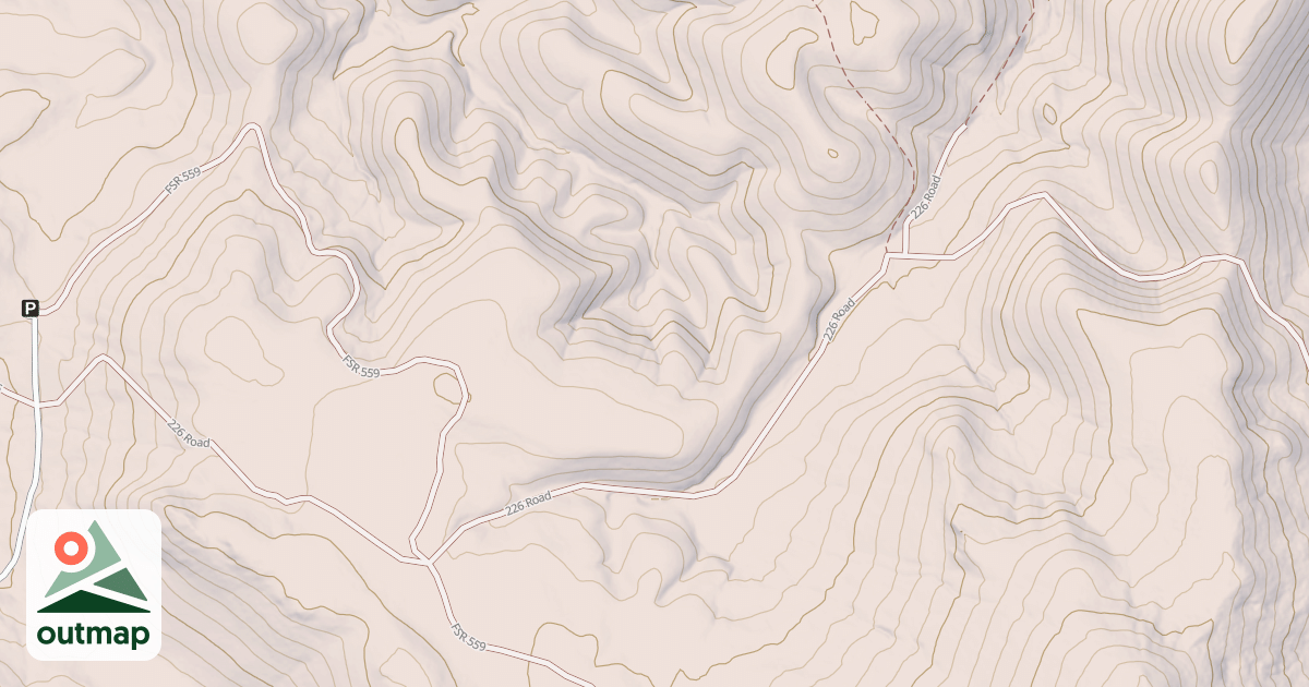 Map of Thousand Springs