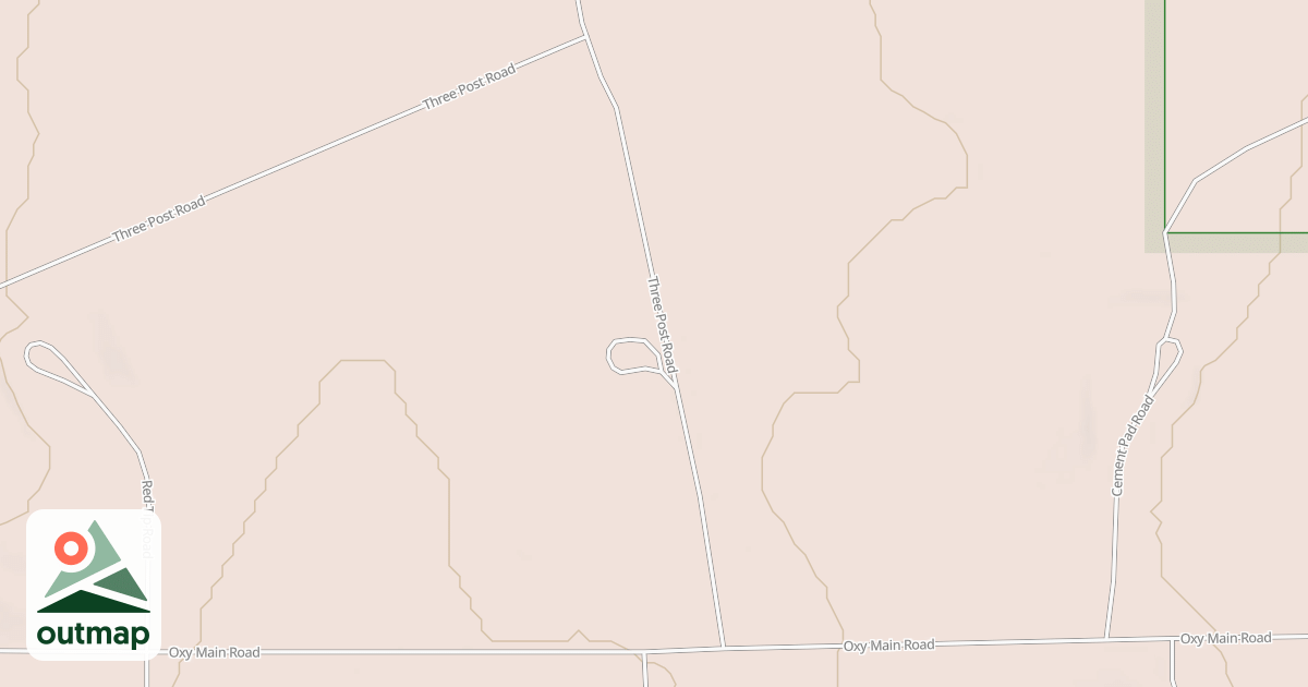 Map of THREE POST