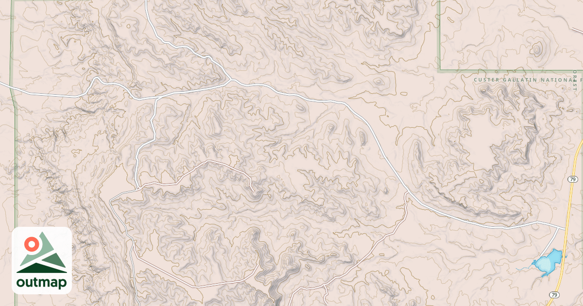 Map of J B PASS