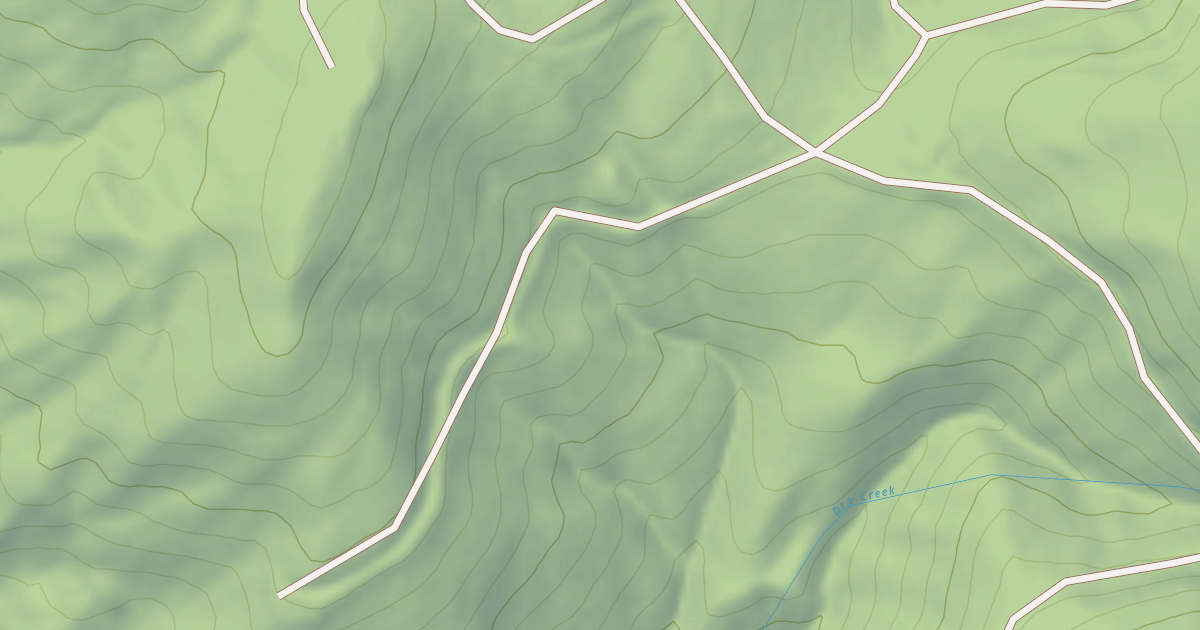 Map preview of USFS Motor Vehicle Use Map Roads {351A364D-A981-46DB-9864-2D933C5A9F4F}