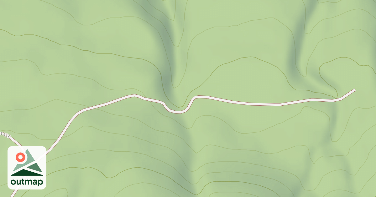 Map of USFS National Forest System Roads {AD13D605-BA6D-4F35-9484-A6497C4005CA}