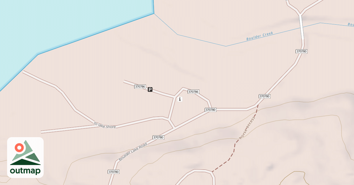 Map of 786 TRAIL HEAD PARKING SPUR