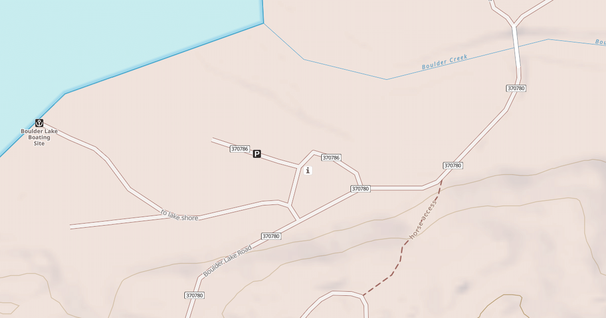 Map preview of 786 TRAIL HEAD PARKING SPUR