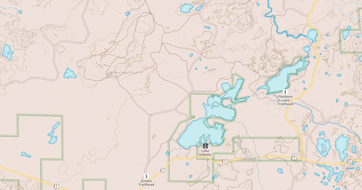 Map preview of LITTLE ISABELLA RIVER SPUR B