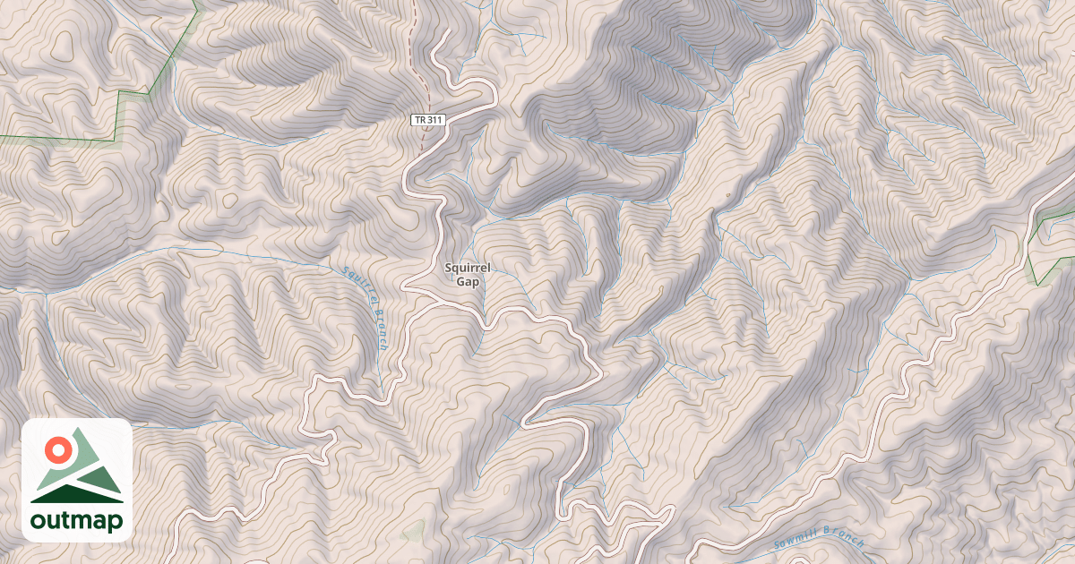 Map of DOE BRANCH