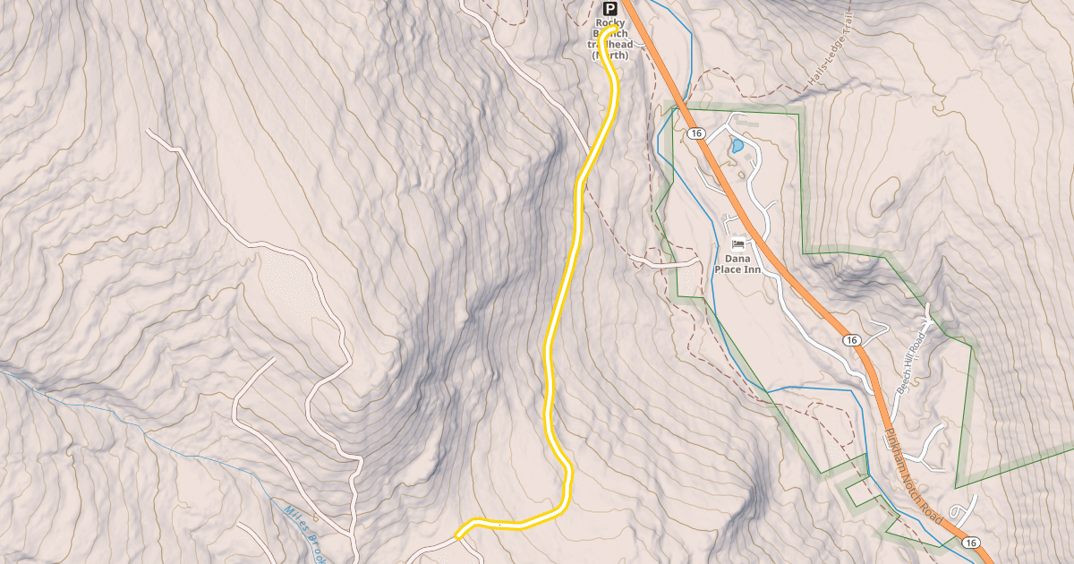 Map preview of Popple Mt Trail FR 623
