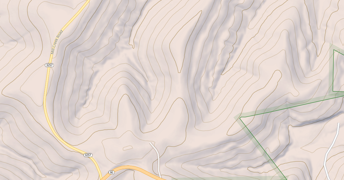 Map preview of PLEASANT KNOB
