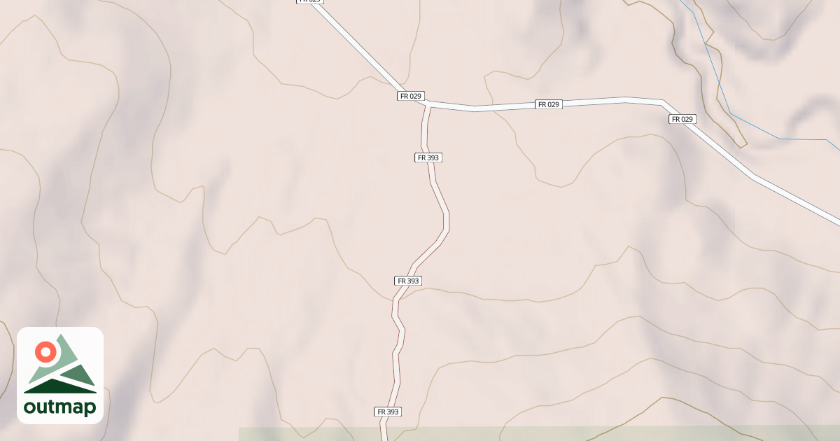 Map of USFS National Forest System Roads {6677F845-C910-4373-9EB6-FA2976E1B253}