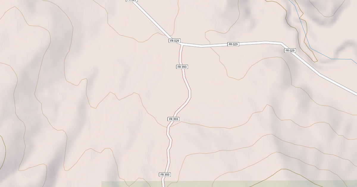 Map preview of USFS National Forest System Roads {6677F845-C910-4373-9EB6-FA2976E1B253}