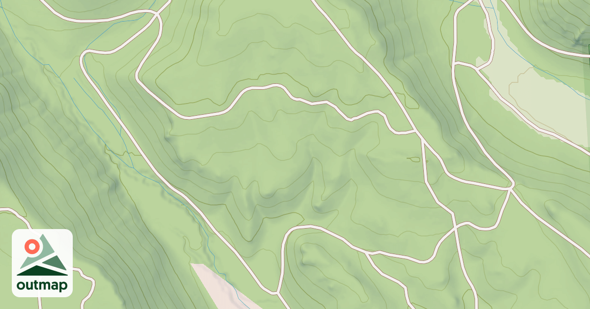Map of ALPERS CANYON
