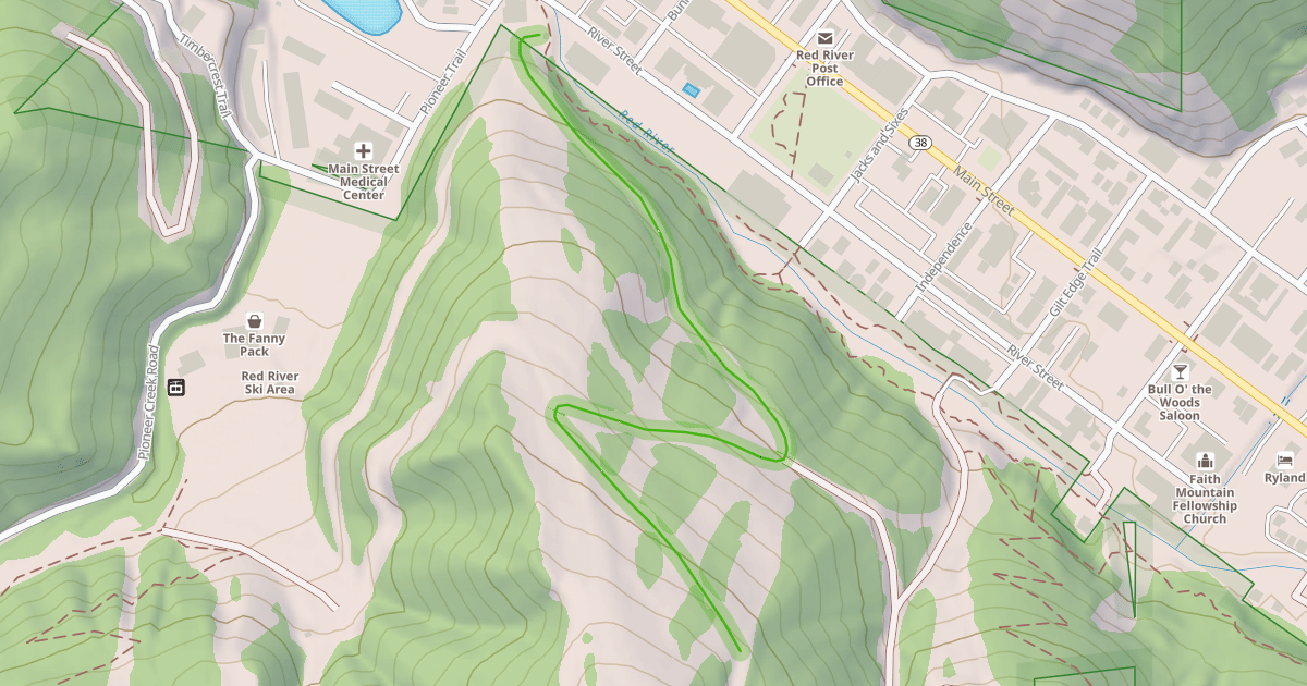 Map preview of Prospector's Lane