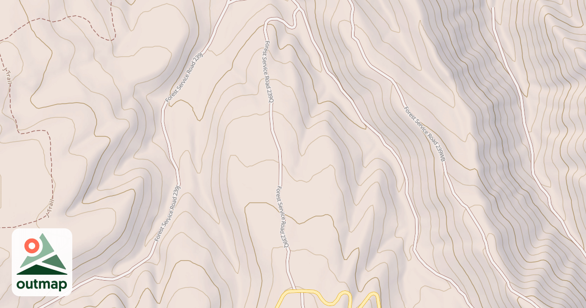 Map of USFS Motor Vehicle Use Map Roads {BFD67D1B-FC80-45C4-A306-0E7DB1533BA6}