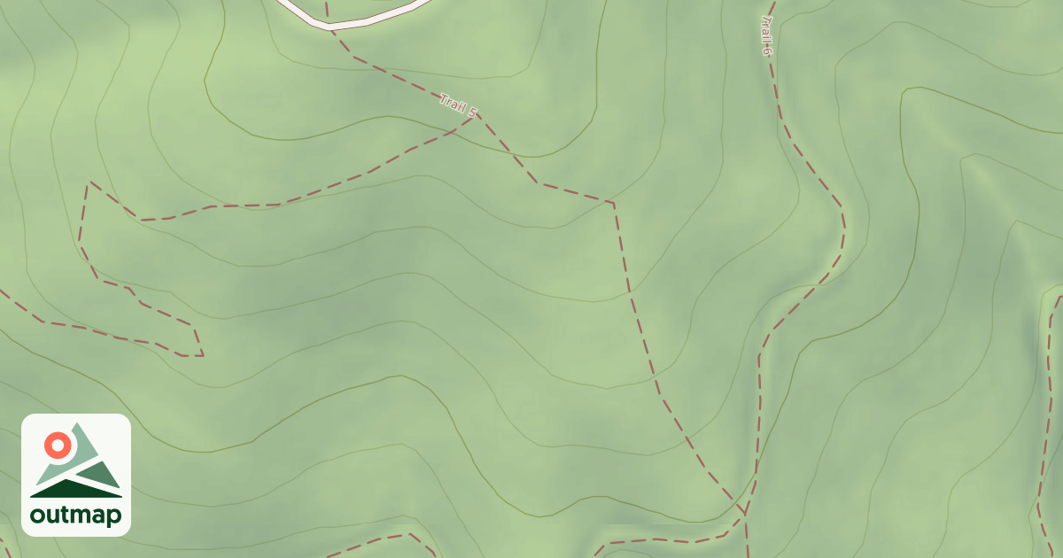 Map of Canfield Mtn Tr Cmplex Tr-5