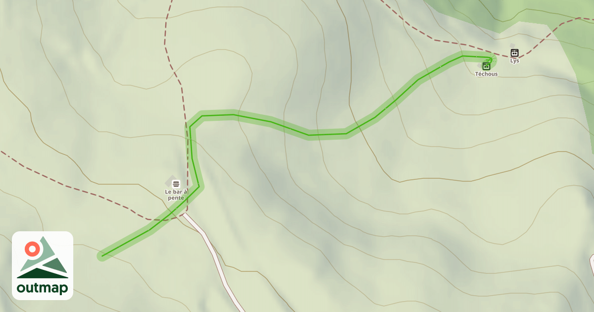 Map of Téchous