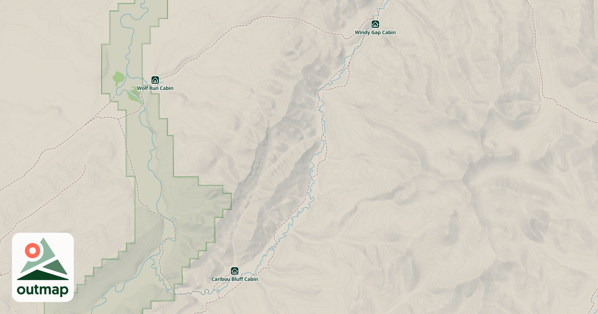 Map of Fossil Creek Trail