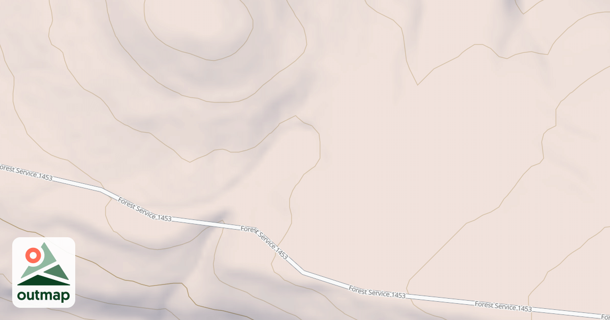 Map of USFS Motor Vehicle Use Map Roads {0347236B-22F7-41DA-9756-36F3119AD679}