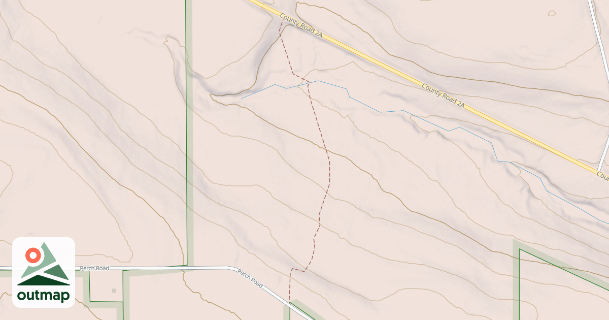 Map of West Almond Trail 12