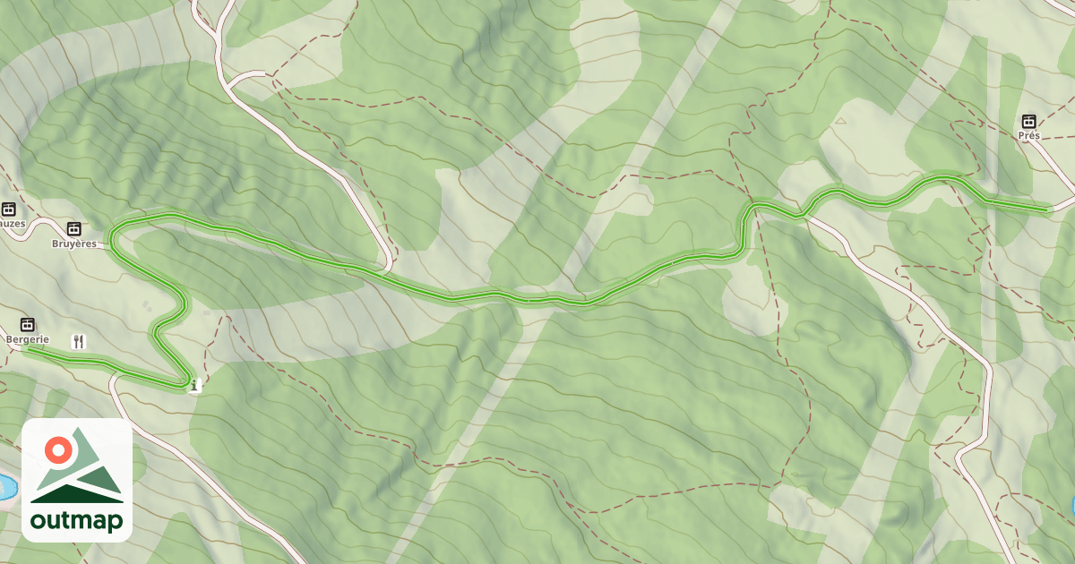 Map of Chemin des Bartavelles