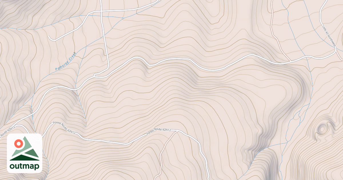 Map of ANTELOPE CREEK