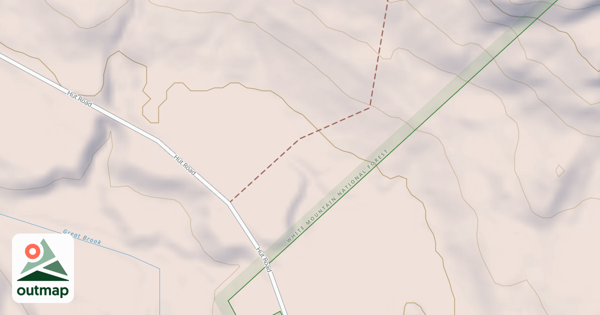 Map of Miles Notch Trail