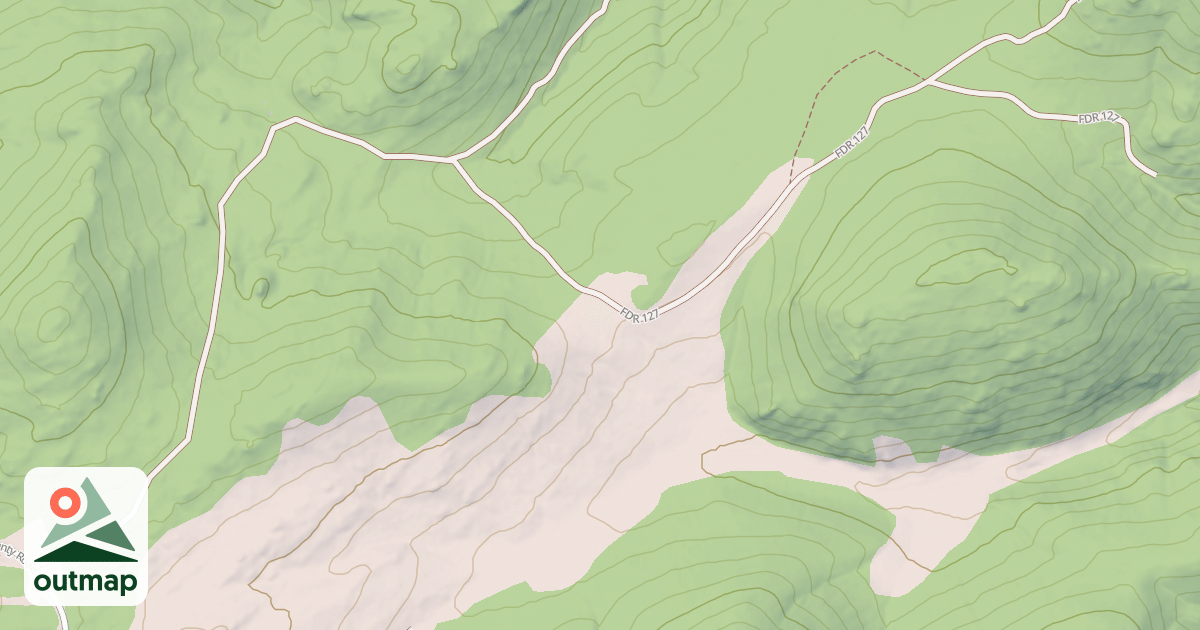 Map of CAMAAN SPRINGS ROAD