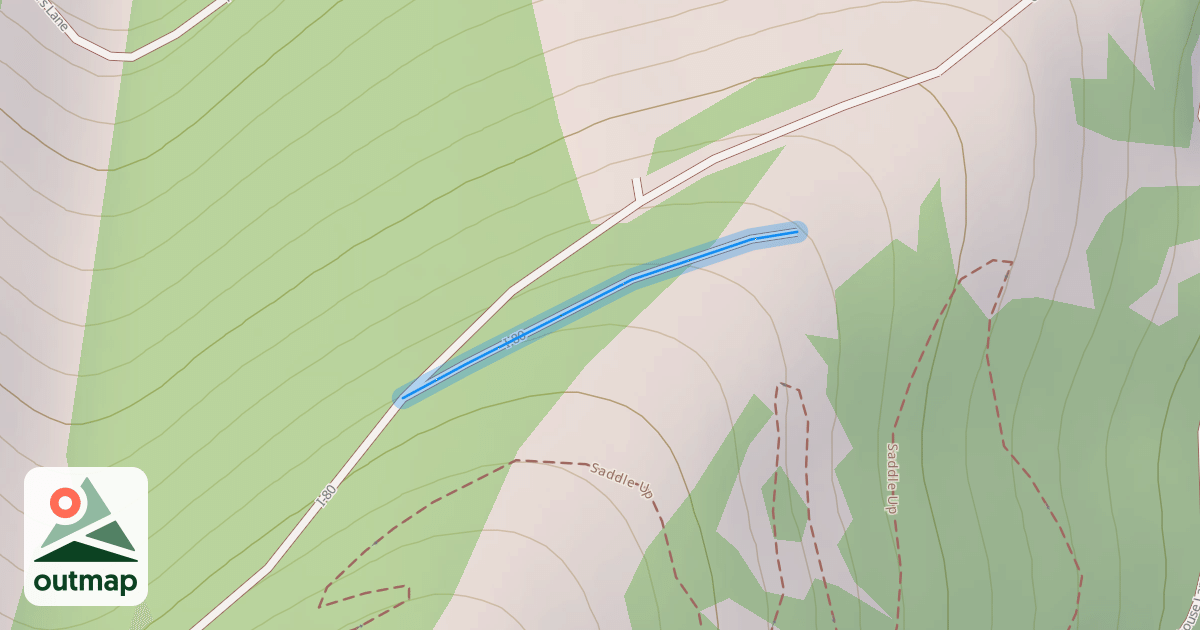 Map of I-80