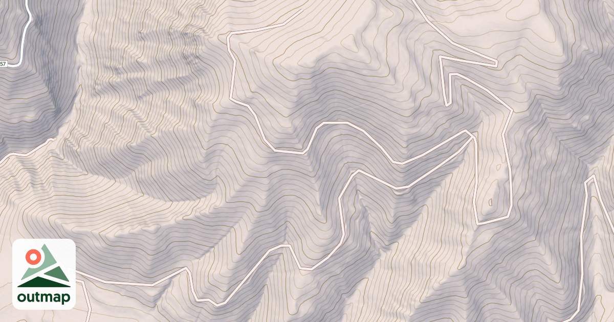 Map of HOULE CREEK