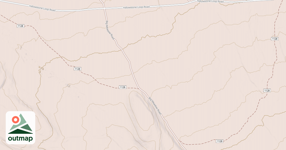 Map of BIG MEADOW