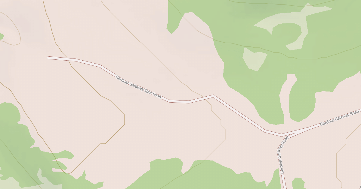 Map preview of GARDNER GETAWAY SPUR